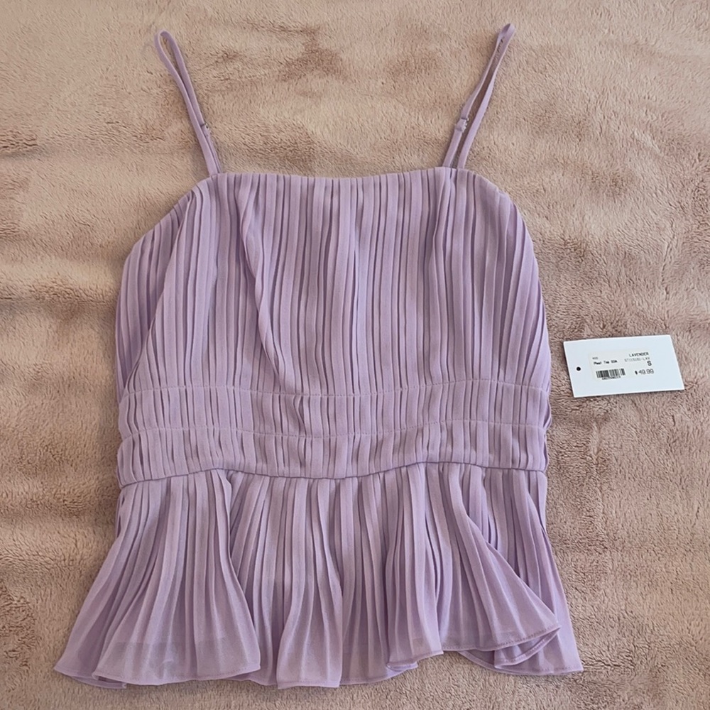 lavender tank top